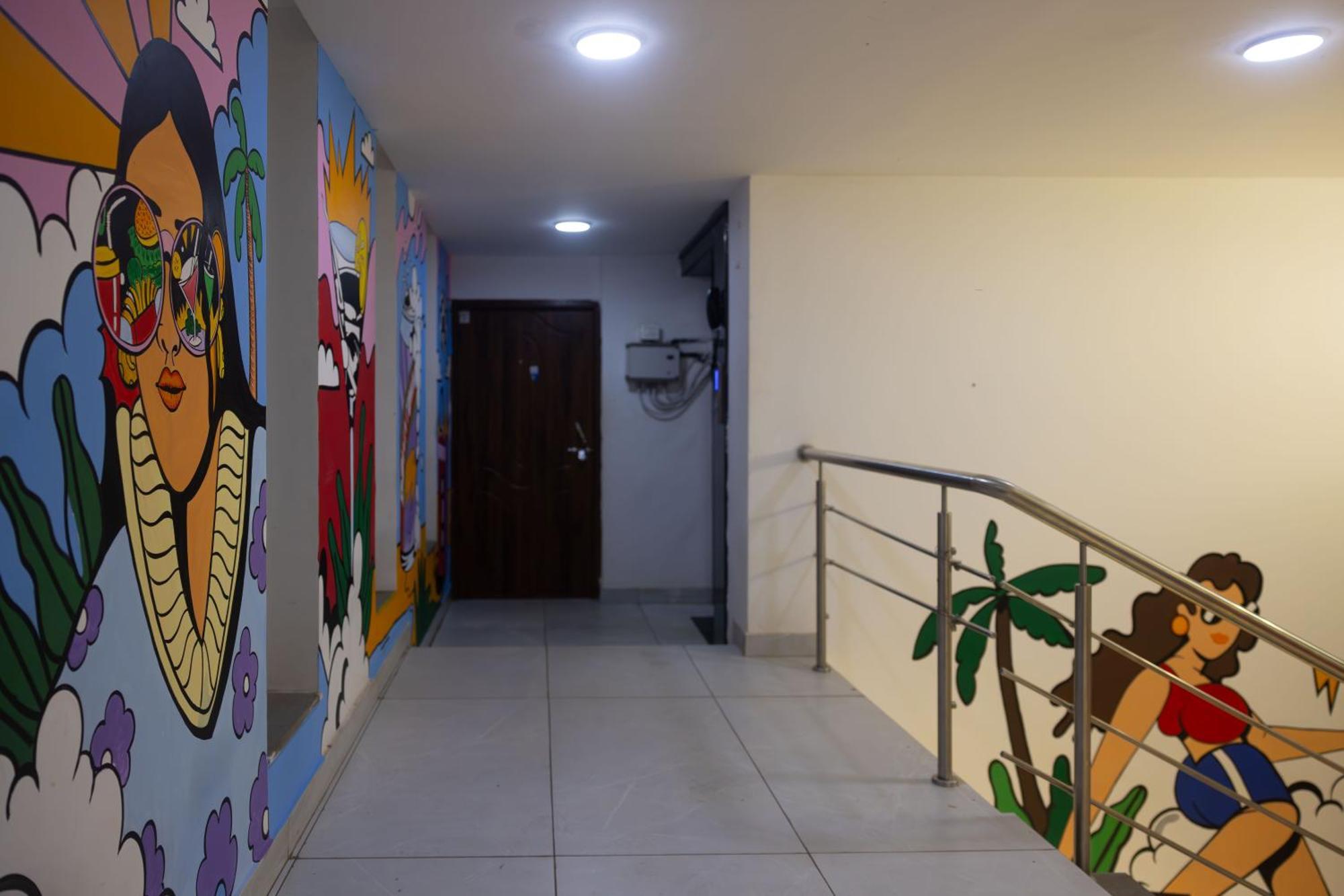 Downtown Hostels - アンジュナ エクステリア 写真