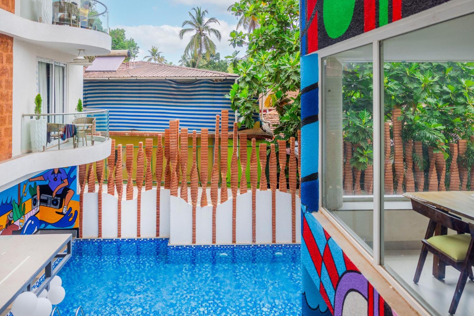 Downtown Hostels - アンジュナ エクステリア 写真