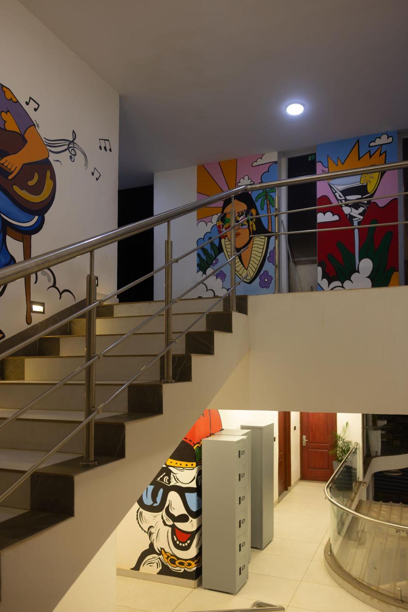 Downtown Hostels - アンジュナ エクステリア 写真