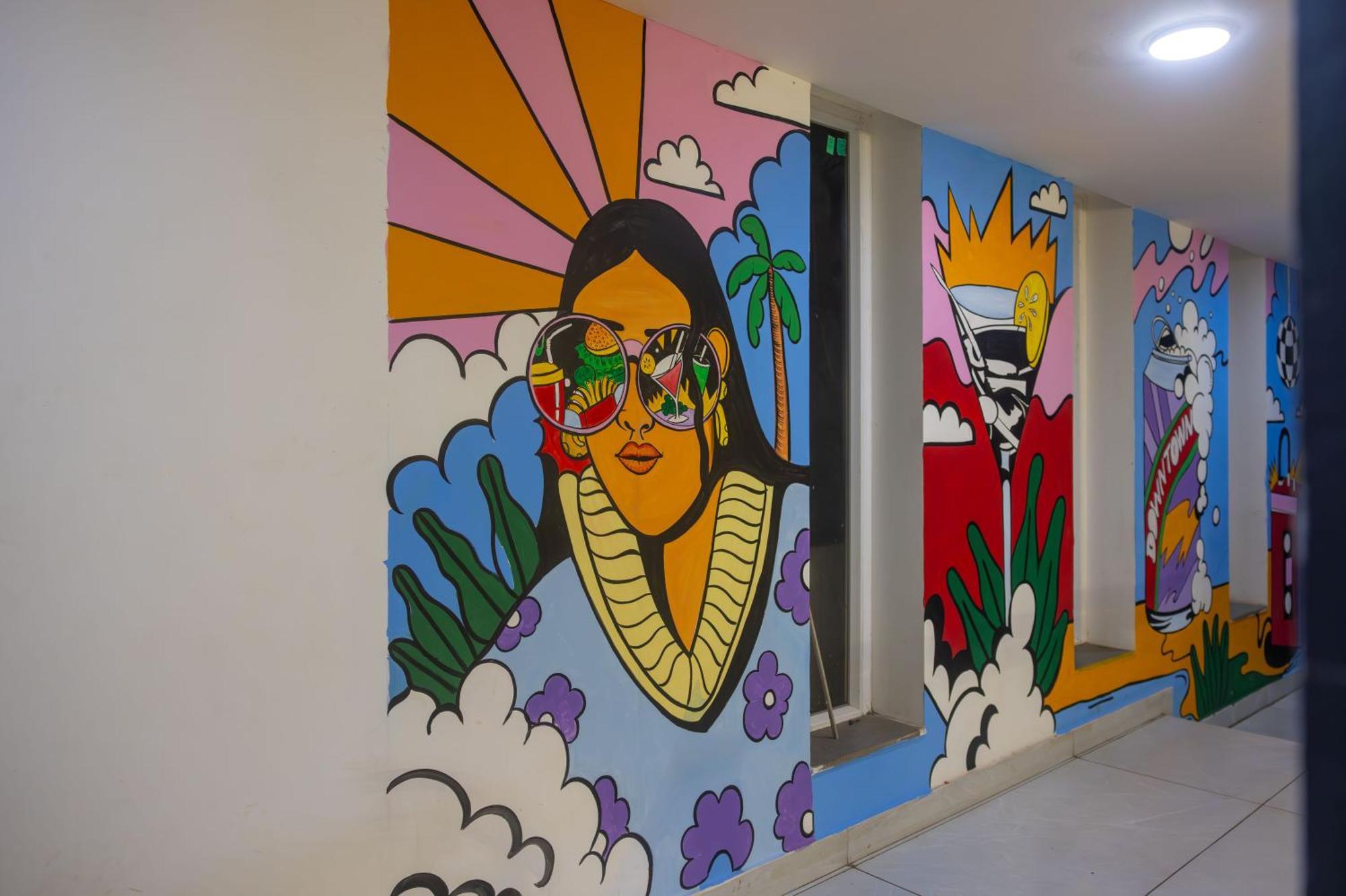 Downtown Hostels - アンジュナ エクステリア 写真