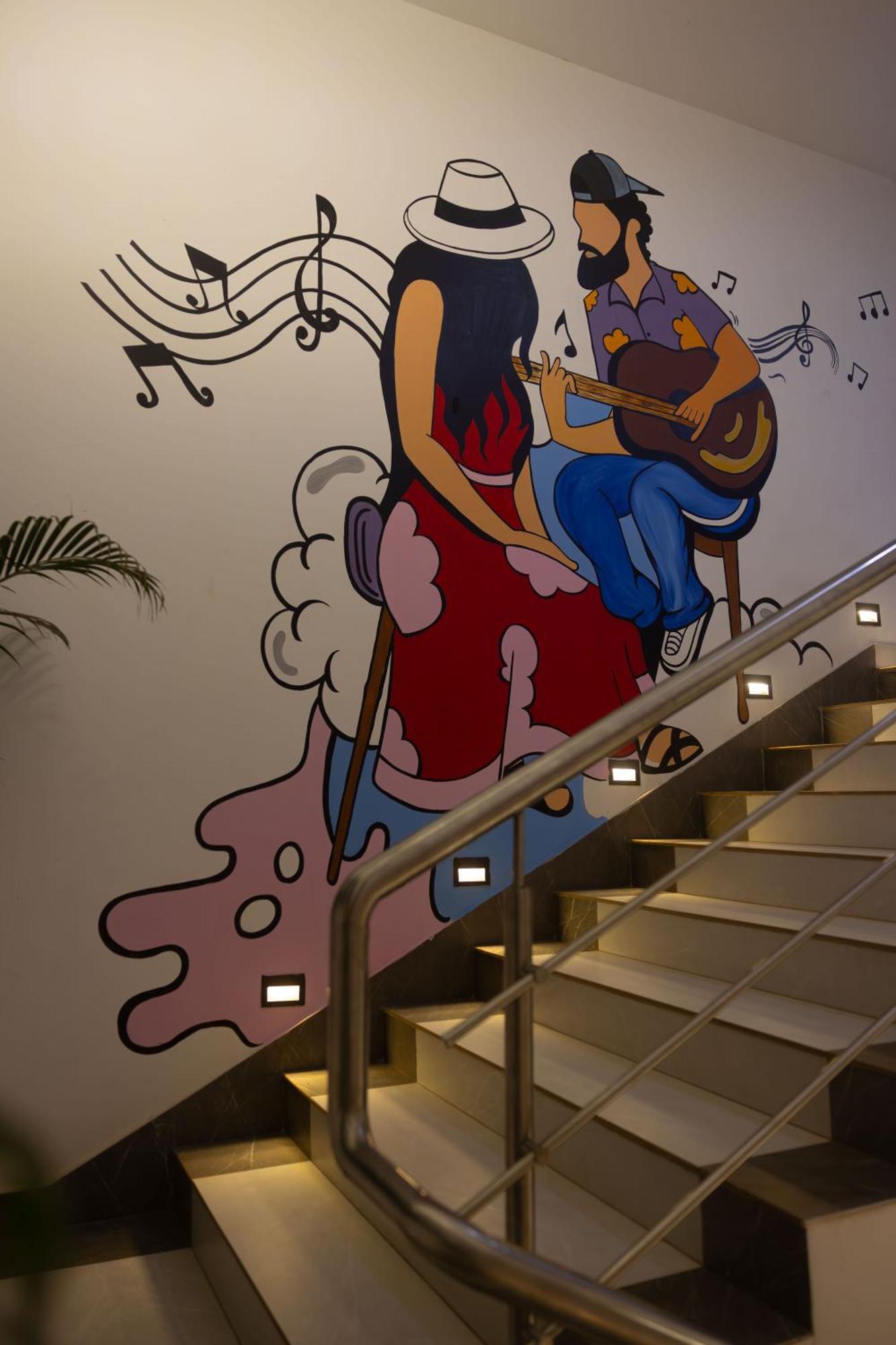 Downtown Hostels - アンジュナ エクステリア 写真